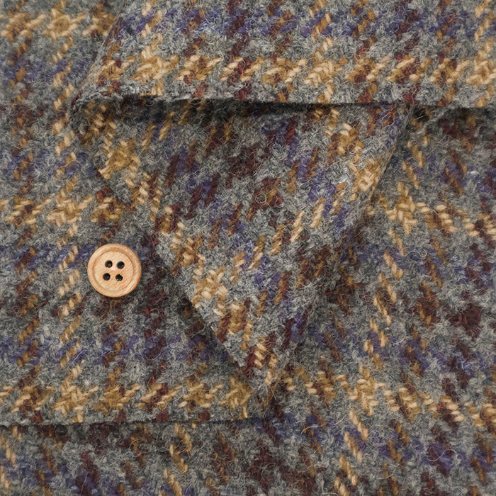 Wool Check Fabric - nomura tailor