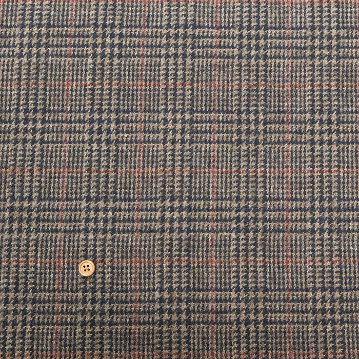 Wool Check Fabric - nomura tailor