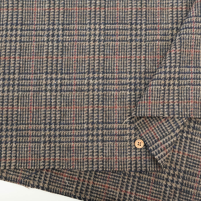 Wool Check Fabric - nomura tailor