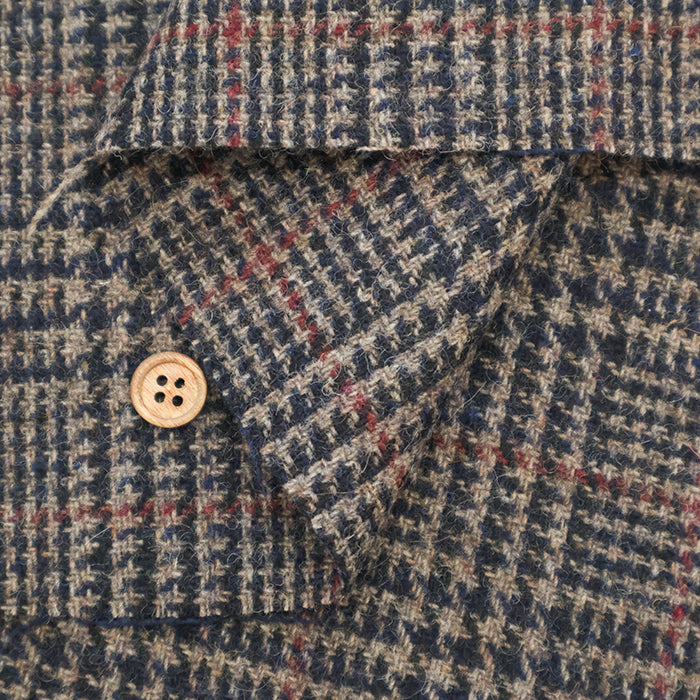 Wool Check Fabric - nomura tailor