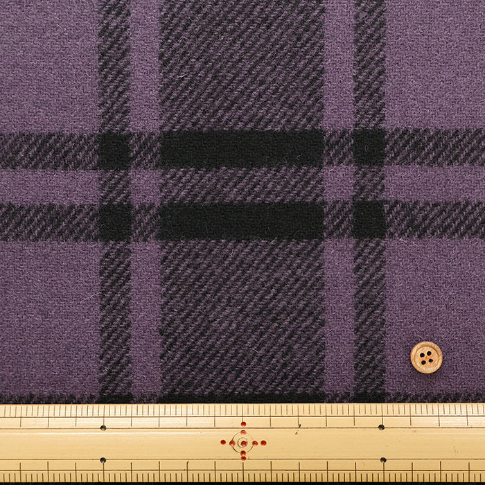 Wool Check Fabric - nomura tailor