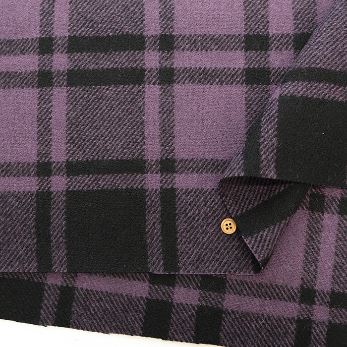 Wool Check Fabric - nomura tailor