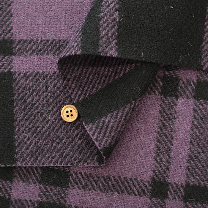 Wool Check Fabric - nomura tailor