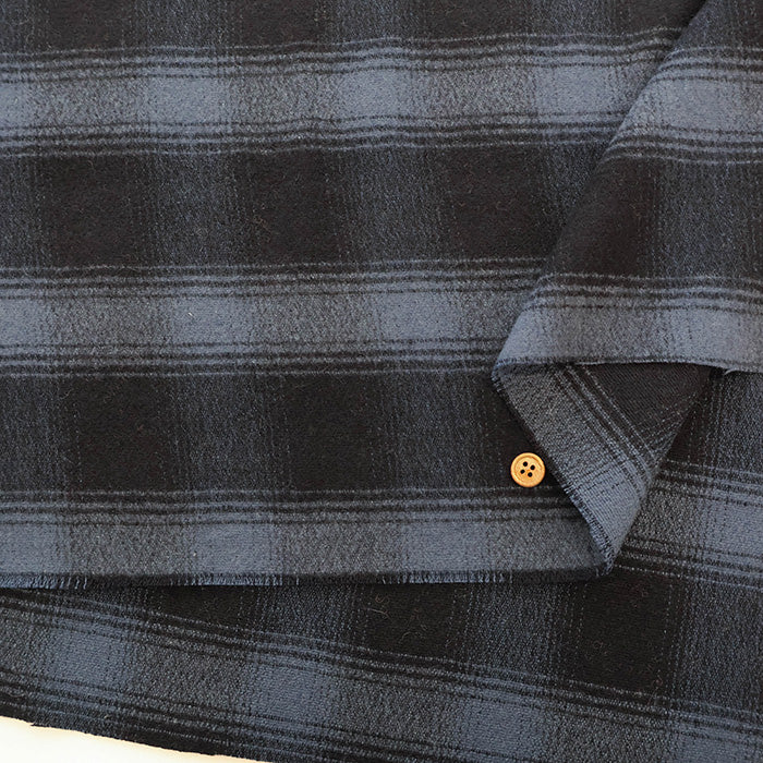 Wool Check Fabric - nomura tailor