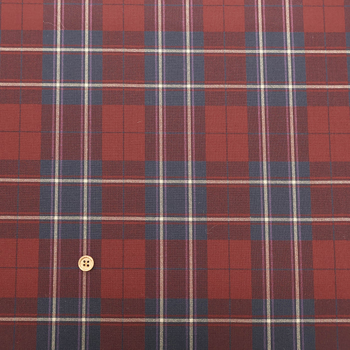 Wool Check Fabric - nomura tailor