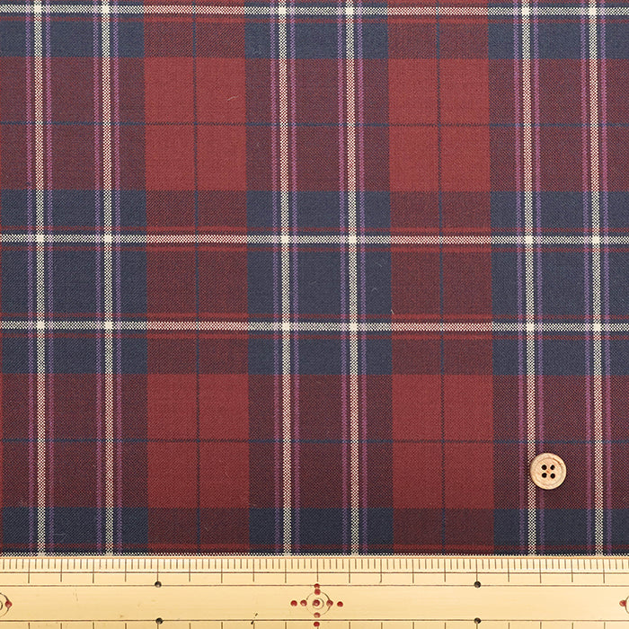 Wool Check Fabric - nomura tailor