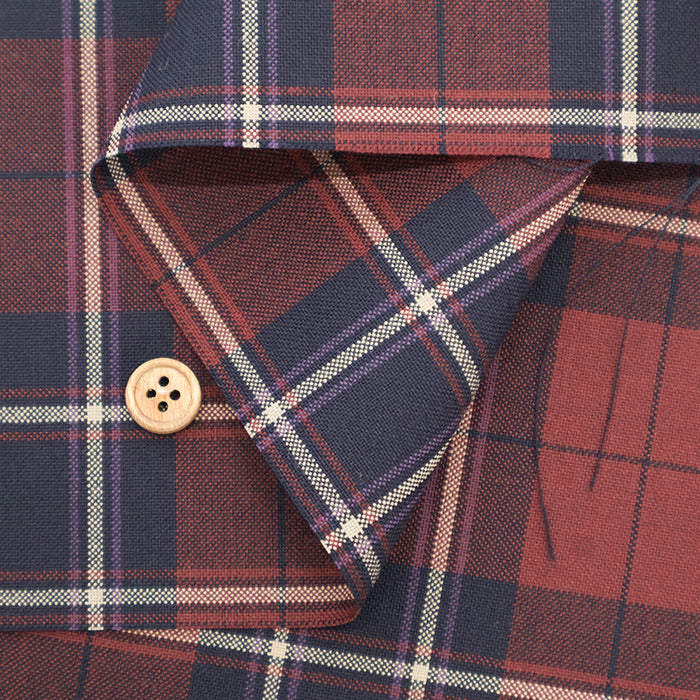 Wool Check Fabric - nomura tailor