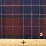Wool Check Fabric - nomura tailor