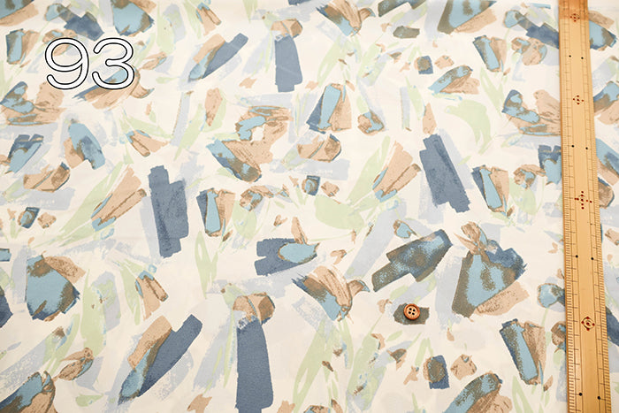 Polyester Printed Fabric - Paint Touch - nomura tailor