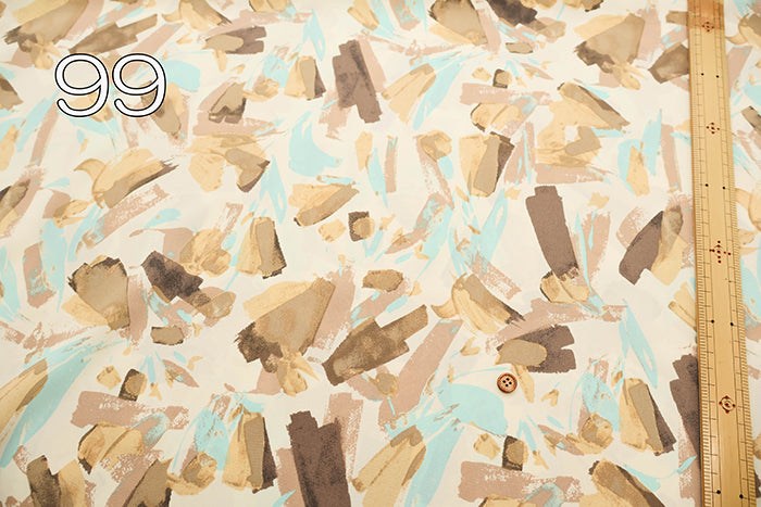 Polyester Printed Fabric - Paint Touch - nomura tailor