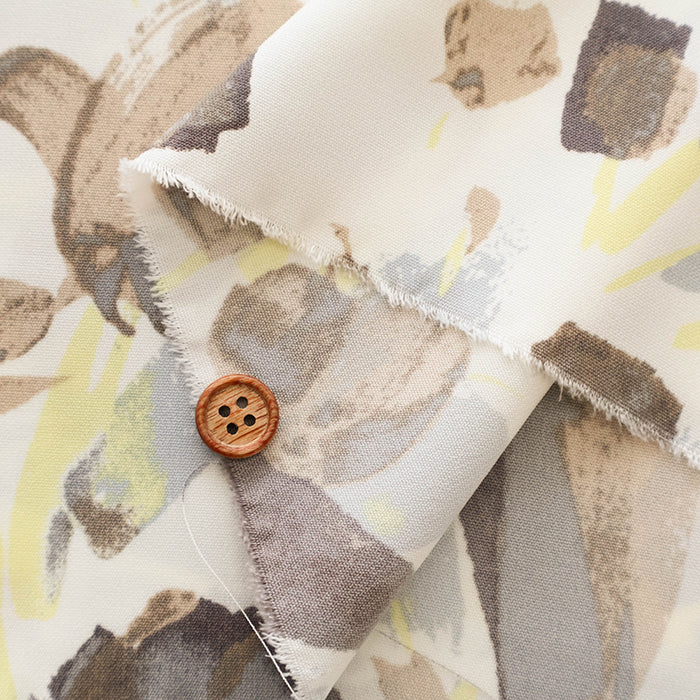 Polyester Printed Fabric - Paint Touch - nomura tailor