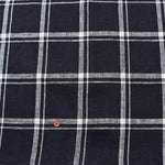 Yarn-dyed linen fabric Check - nomura tailor
