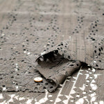 Cord Lace Fabric - Stripe Flower - nomura tailor