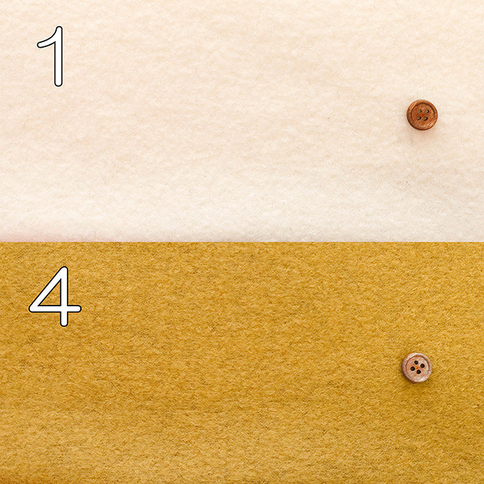 Compressed Knit Bouclé Fabric - Plain - nomura tailor