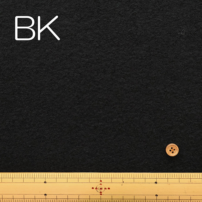 Compressed Knit Bouclé Fabric - Plain - nomura tailor