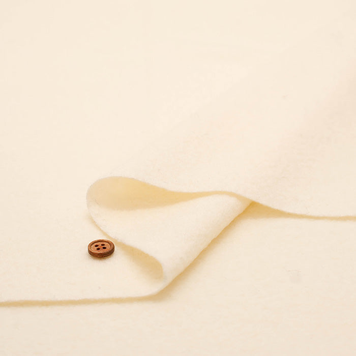 Compressed Knit Bouclé Fabric - Plain - nomura tailor