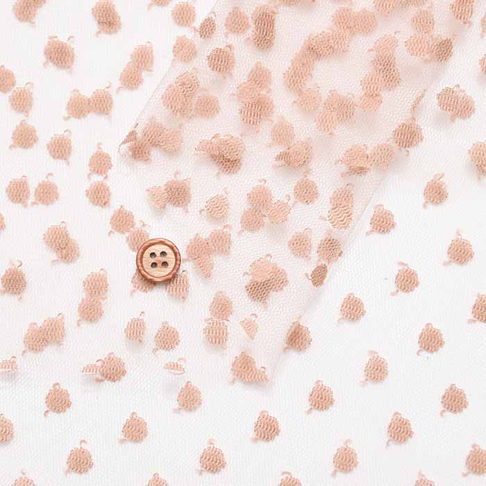 20 Denier Tulle Fabric - Bomb Pattern - nomura tailor