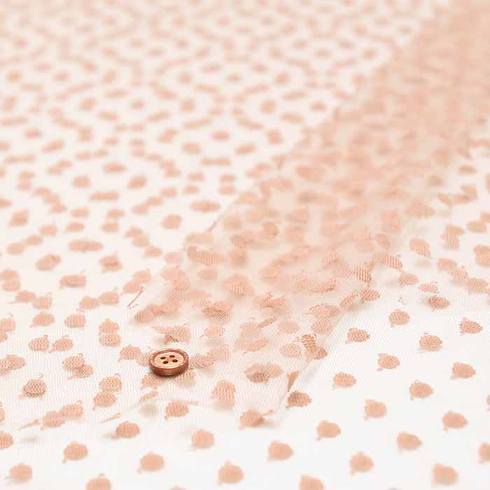 20 Denier Tulle Fabric - Bomb Pattern - nomura tailor