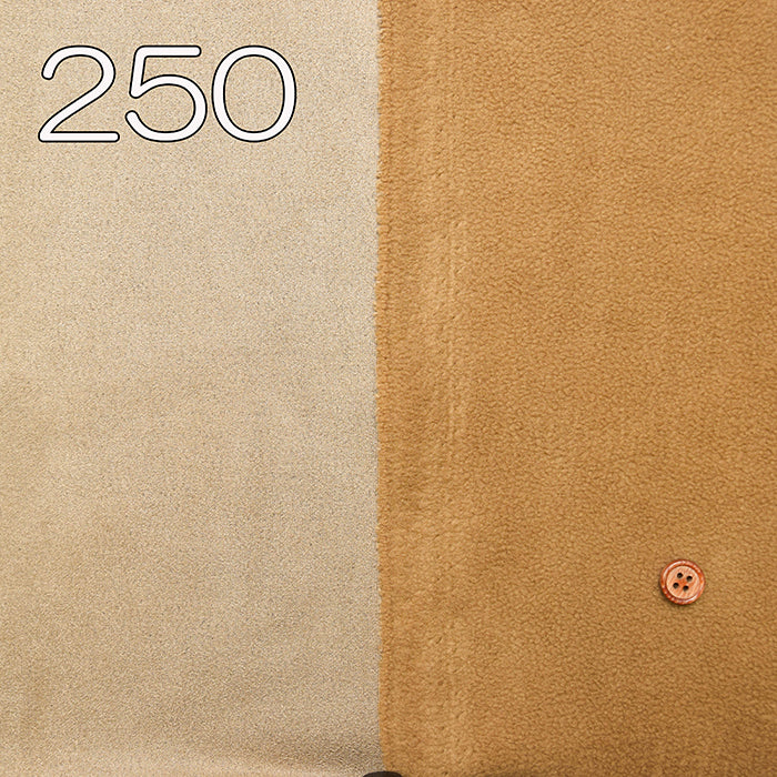 Polyester Pile Suede Reversible Fabric - Solid Color - nomura tailor