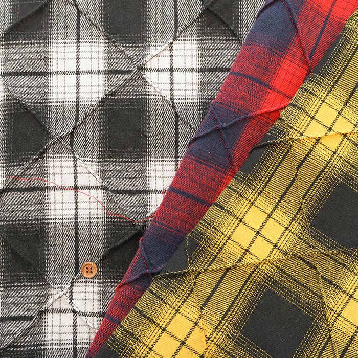 Made in China Polyester Pintuck Fabric - Check - nomura tailor