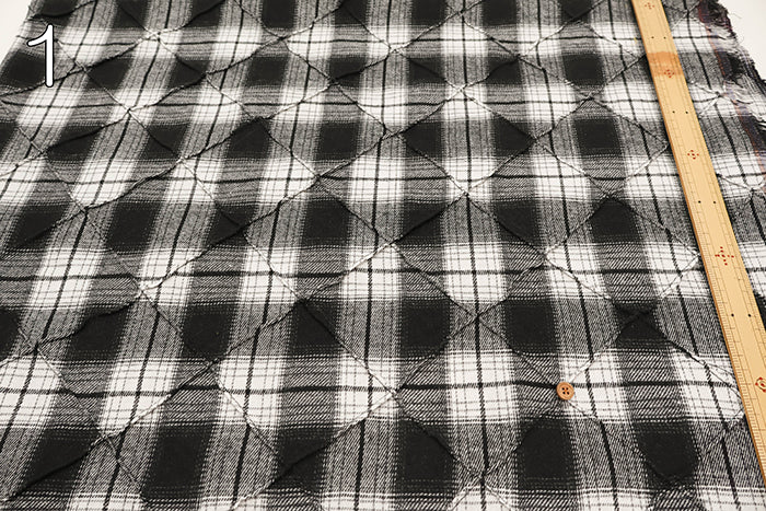 Made in China Polyester Pintuck Fabric - Check - nomura tailor