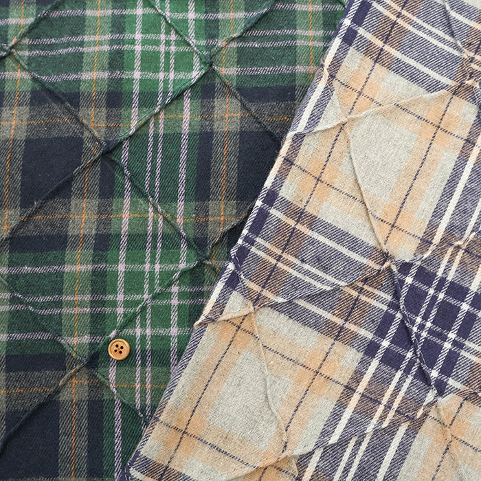 Made in China Polyester Pintuck Fabric - Check - nomura tailor