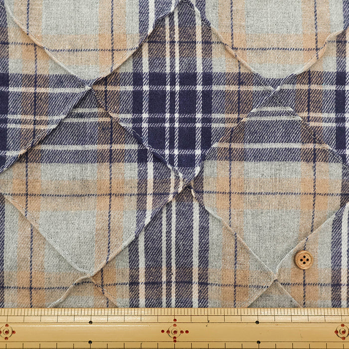 Made in China Polyester Pintuck Fabric - Check - nomura tailor