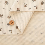 Made in China Polyester Corduroy Print Fabric - Flower - nomura tailor
