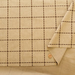 Made in China Polyester Corduroy Print Fabric - Windowpane - nomura tailor