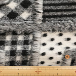 Made in China Polyester Patchwork-style Knit Fabric - nomura tailor