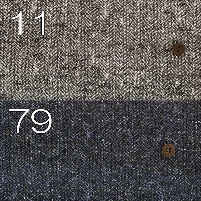 Polyester Sliver Tweed Fabric - nomura tailor