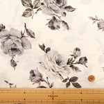 Polyester Jacquard Fabric - Flower Print - nomura tailor