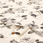 Polyester Jacquard Fabric - Flower Print - nomura tailor