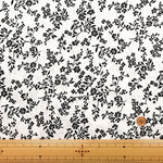 Polyester Jacquard Fabric - Flower Print - nomura tailor