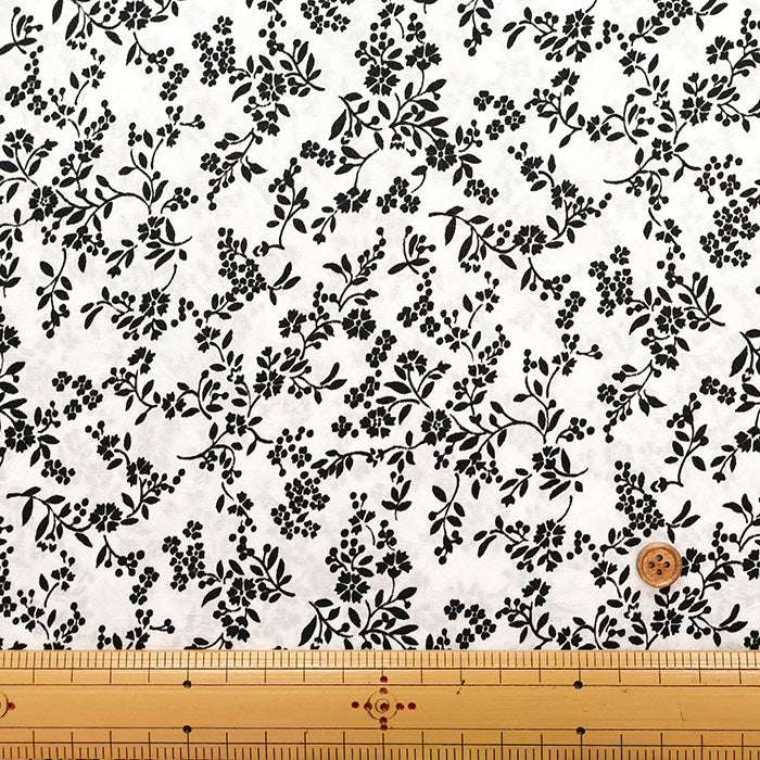 Polyester Jacquard Fabric - Flower Print - nomura tailor
