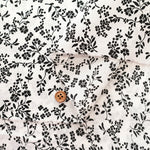 Polyester Jacquard Fabric - Flower Print - nomura tailor