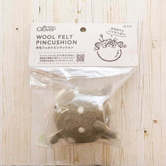 Wool Felt Pincushion <Porcupine> - nomura tailor