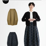 Pattern/ Sewing Pattern (EWaist Elastic Balloon Skirt) - nomura tailor