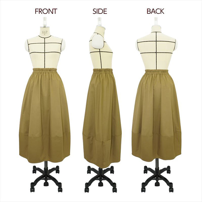 Pattern/ Sewing Pattern (EWaist Elastic Balloon Skirt) - nomura tailor