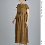 Sewing Pattern - French Gather Dress - nomura tailor