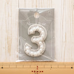 Sticker Patch - Pearl Number 3 - nomura tailor