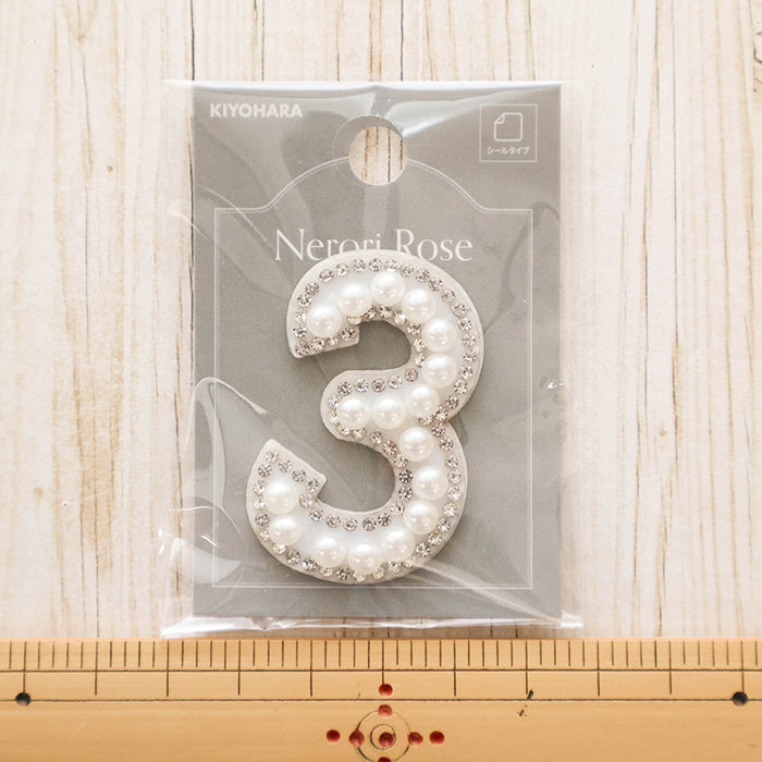 Sticker Patch - Pearl Number 3 - nomura tailor