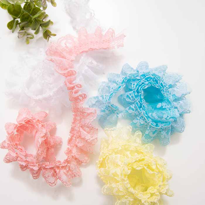 Box frilled tulle race - nomura tailor