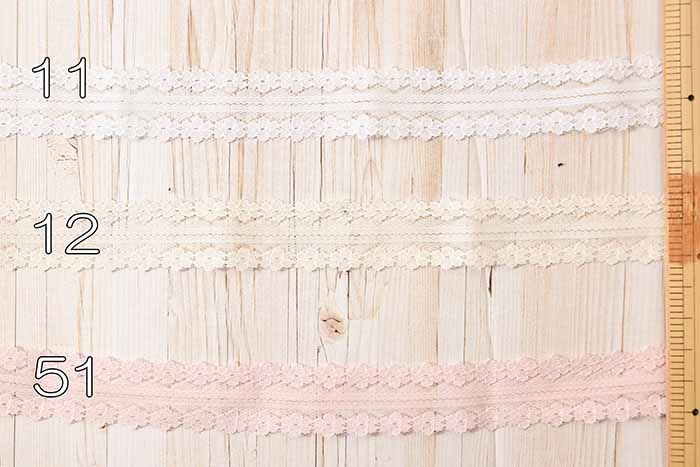 Konishi Ribbon Russell Lace 23mm - nomura tailor