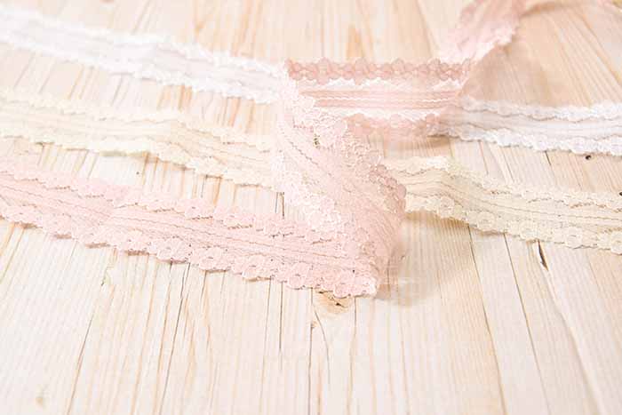 Konishi Ribbon Russell Lace 23mm - nomura tailor
