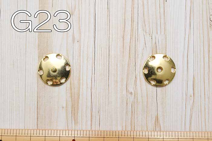 Metal snap 23mm - nomura tailor