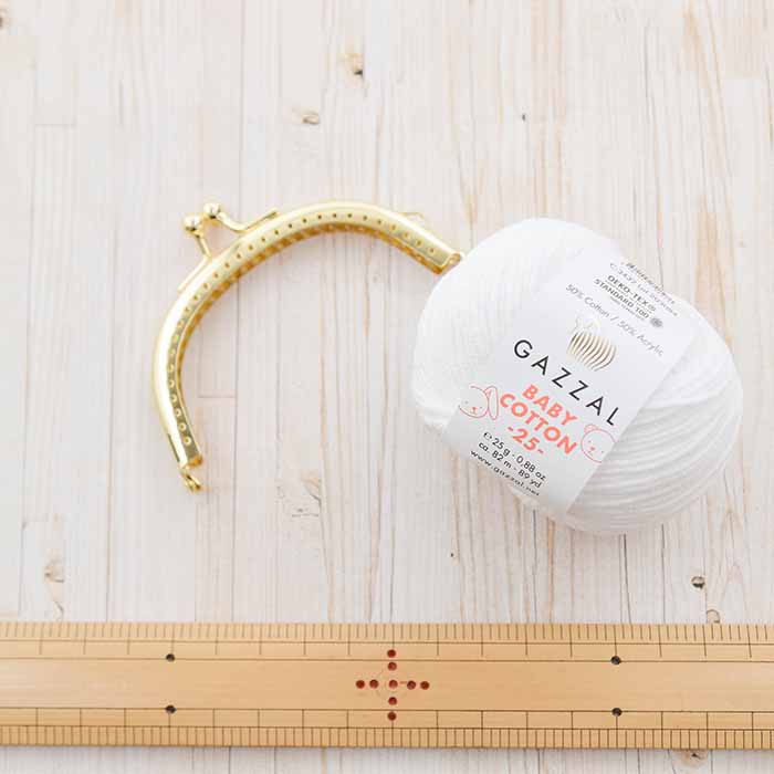 White Cat Gamaguchi Kit - nomura tailor