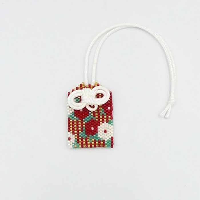 Kit: Kyoto Nishijin's flower pattern Amulet - Chrysanthemum - nomura tailor