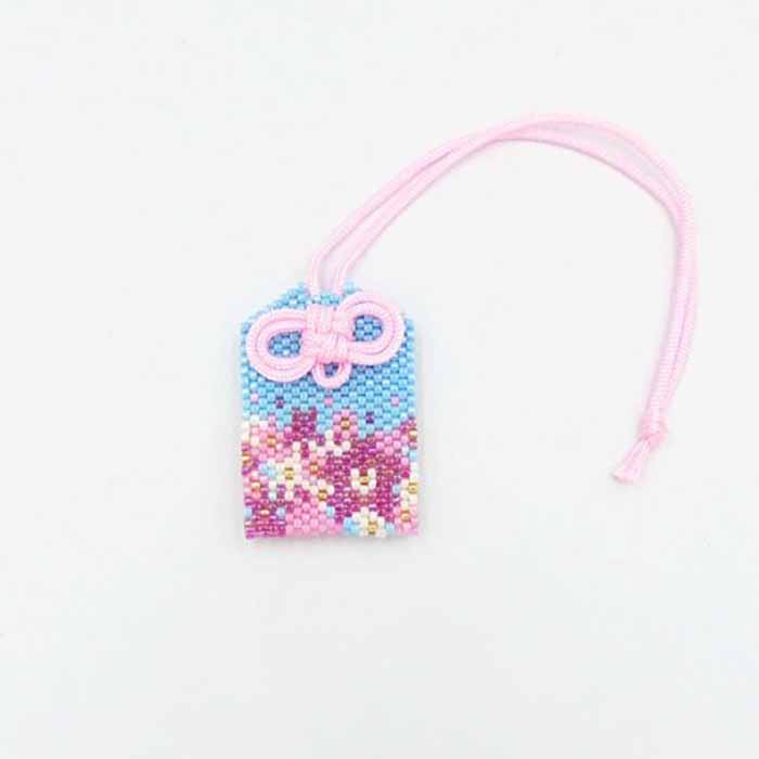 Kit: Kyoto Nishijin's flower pattern Amulet - Cherry Blossoms - nomura tailor