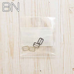 8-Shaped Rings (8mm) - 4pcs - nomura tailor